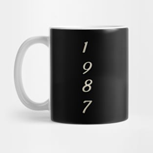 Année 1987 Mug